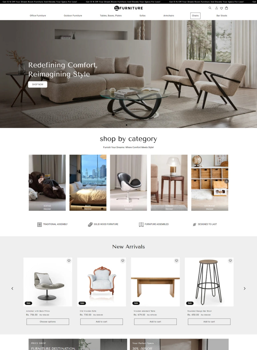 Free Furniture Shopify Theme