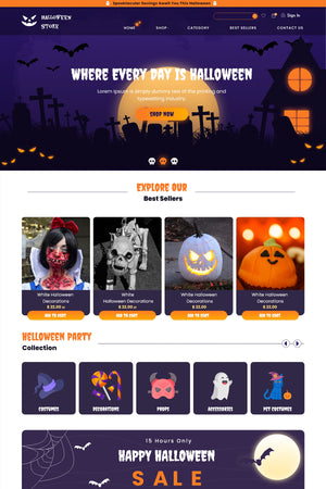 Free Halloween Wordpress Theme