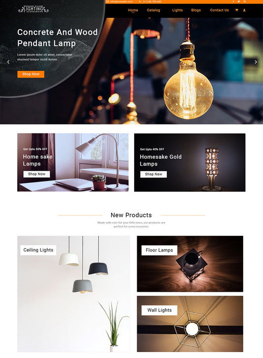 Lighting Shop Premium Shopify Theme