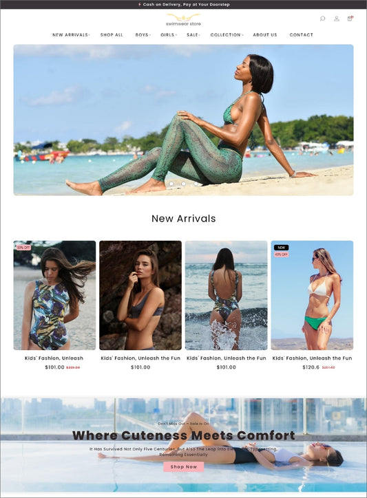 Swimwear Store Premium Shopify Theme